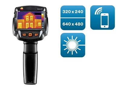 Testo 0560 8721 Thermal infrared camera